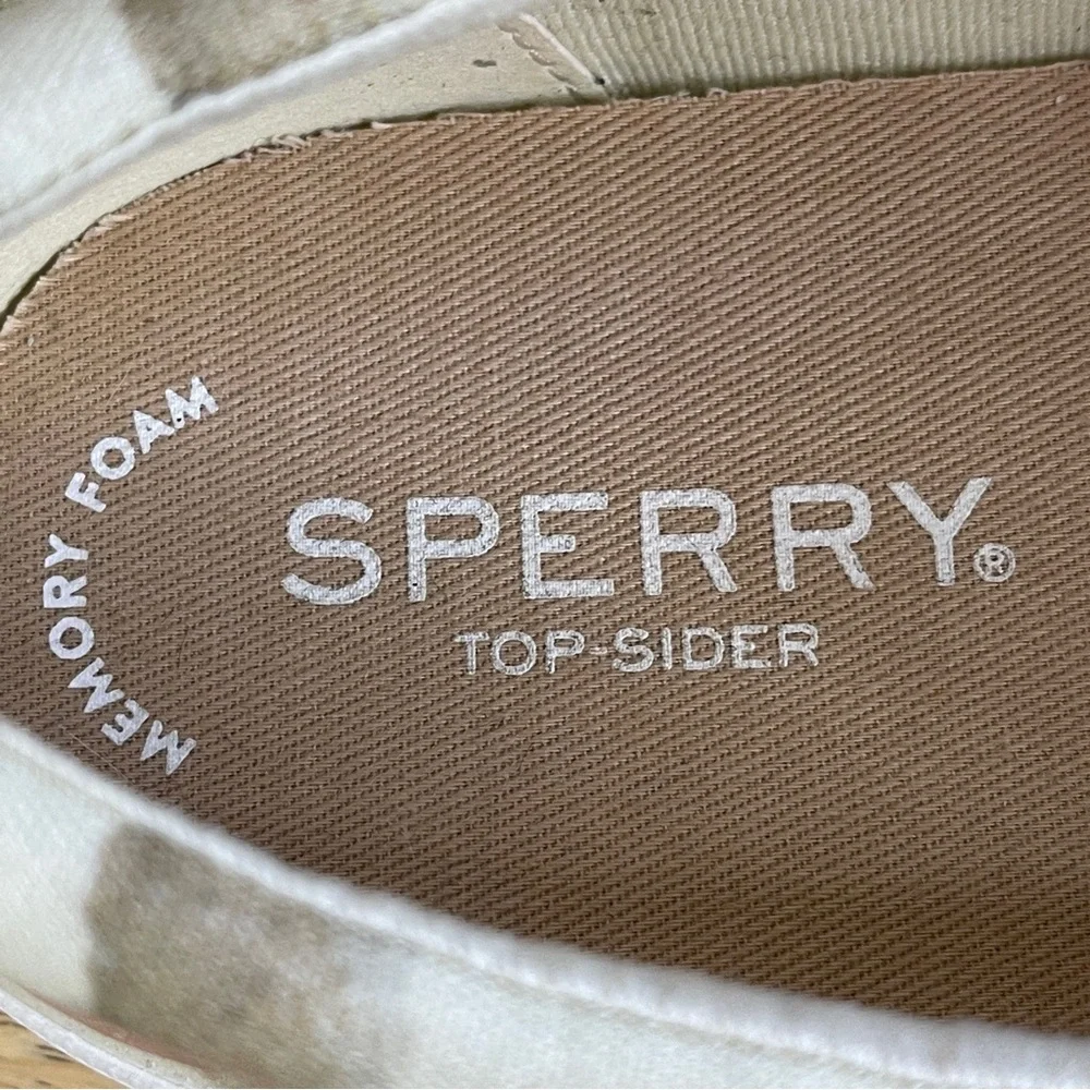Sperry Women's Crest Tie Dyed Slip on Sneakers Sz 8